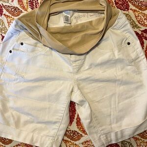 maternity Shorts with Belly Band